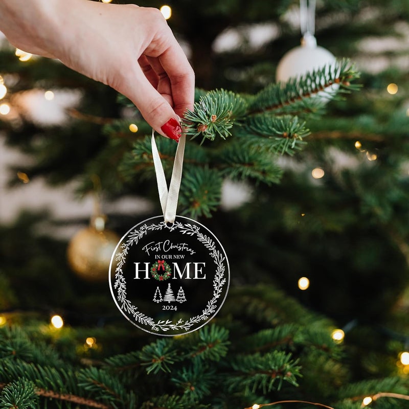 SUCHAGIFT House Warming Gifts New Home - Housewarming Gifts for New House, Women, Couple - New Home Gift Ideas for Home - Acrylic Ornament 2024 - Image 4
